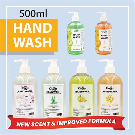 Cleanse360 Gel Hand Wash Gel Type 500ml Shopee Malaysia