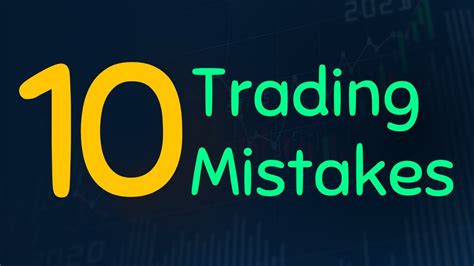 10 Trading Mistakes To Avoid Options Trading Mistakes Youtube