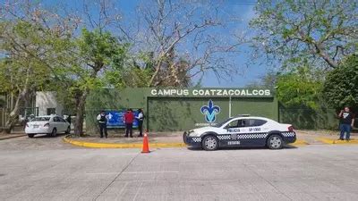 Por Amenaza De Tiroteo En Facultad UV De Coatza Incrementan Medidas De