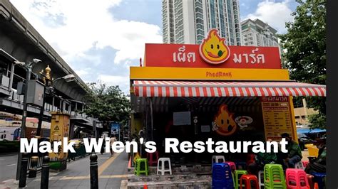 Mark Wien S Restaurant We Heard Of It We Found It Bangkok Thailand