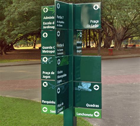 Design De Sinaliza O Wayfinding Parque Ibirapuera Zol Design