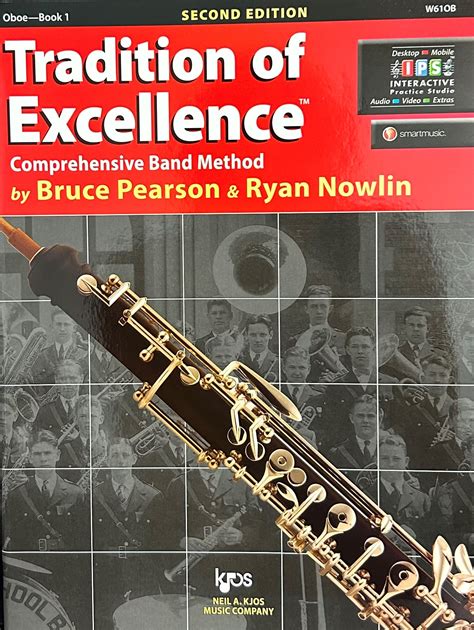 Tradition Of Excellence Oboe Book 1 First Street Music