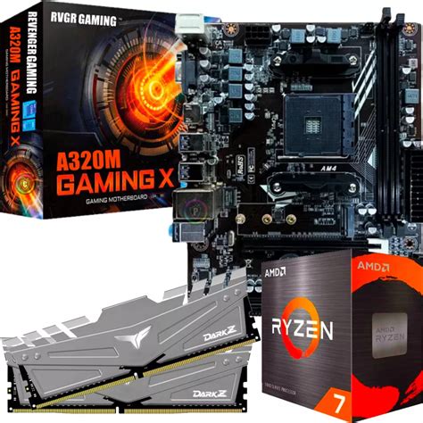 Kit Upgrade Gamer Ryzen Placa M E M Gb Ram Ddr Shopee Brasil