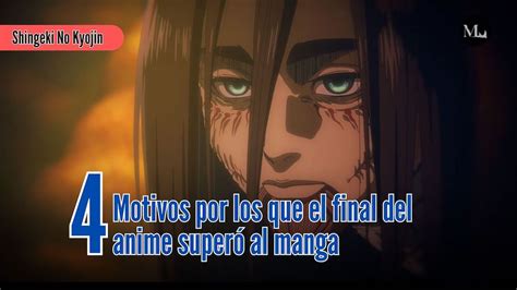 Final De Shingeki No Kyojin El Anime Logra Un Final Más Emocionante