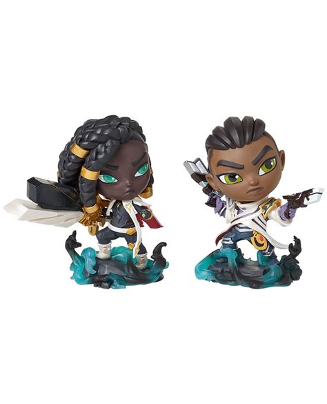 Conjunto De Figuras League Of Legends Senna And Lucian Gameplanet