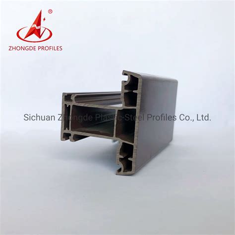 Zhongde Different Shapes And Types Of Upvc Plastic Profile Casement