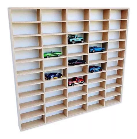 Coleccionador Exhibidor Hot Wheels Autos Mdf MercadoLibre