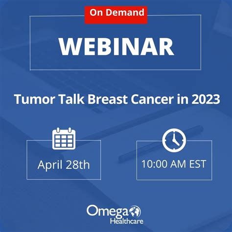 April 2023 Tumor Talk Webinar Breast Cancer 2023