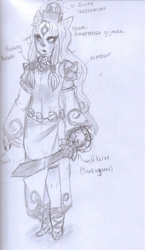 Amaterasu Gijinka By Okami1997 On Deviantart