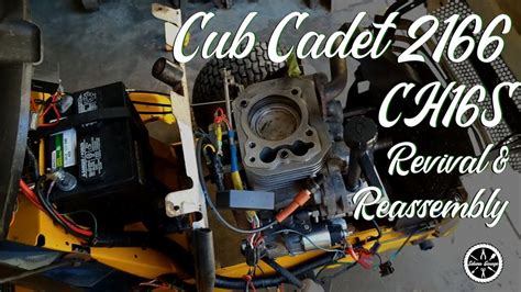 Kohler Command Ch16s Revival And Reassembly Cub Cadet 2166 Youtube