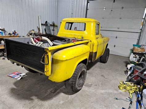 1957 Gmc 100 Pickup Yellow 4wd Automatic For Sale