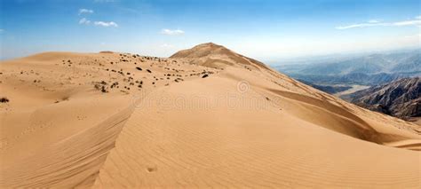 Duna De Areia Cerro Blanco Perto De Nasca Ou De Nazca No Peru Foto De