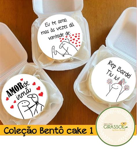 Arquivo de corte COLEÇÃO Bentô Cake Flork 1 Elo7