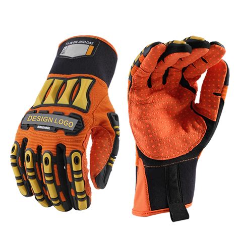 Oil and Gas Oilfield Anti Impact Gloves