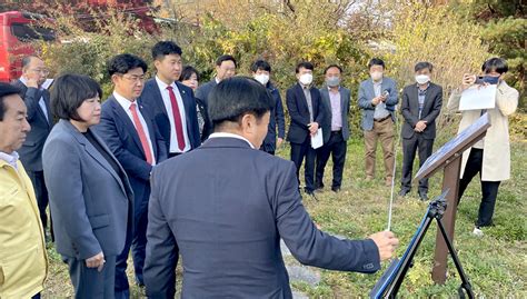 경기도의회 국민의힘 포천시서 ‘시·군 현장 정책 투어 개최