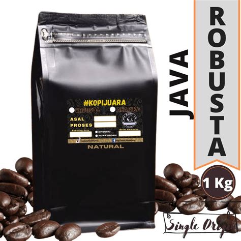 Jual Kopi Robusta 1kg Pilih Roastbean Atau Bubuk Indonesiashopee