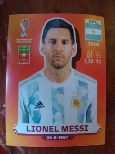 Busca Figurita Messi Mundial Qatar 2022 Original Panini A La Venta En