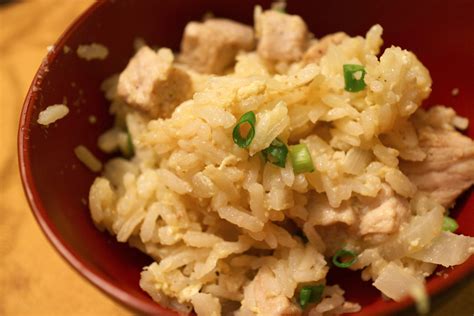 Char Siu Pork Fried Rice Recipe With Onions And Peas