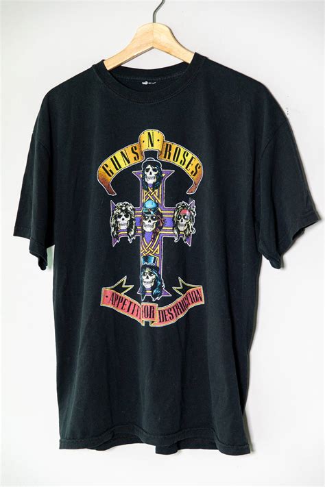 Bravado Guns N Roses T Shirt Appetite For Destruction Men S L Grailed