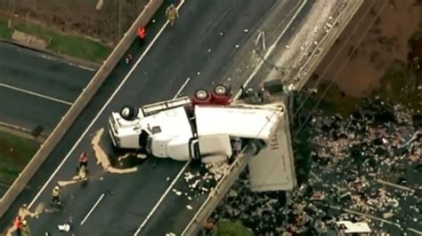 Calder Freeway Truck Cash Extraordinary Footage Emerges