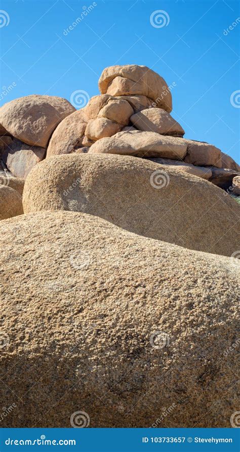 Stacked Boulders In Joshua Tree National Park Wall Art For Smartphone