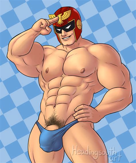 Rule 34 Balls Bara Bulge Captain Falcon F Zero Gay Hand On Hip Headingsouth Looking At Viewer