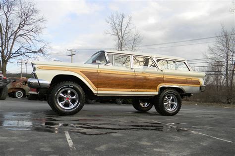 Ebay Find This Lifted 4x4 Ford Station Wagon Takes No Prisoners Off