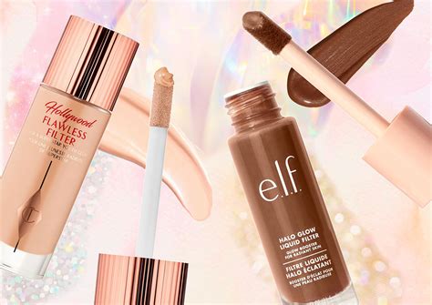 Elf Halo Glow Liquid Filter A Dupe For Charlotte Tilbury Off