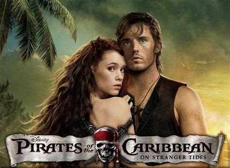 New Pirates of the Caribbean 4 Poster: Philip Swift and Syrena - FilmoFilia