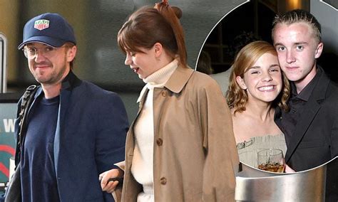 Harry Potter Star Tom Felton With Female After Talking Secret Love