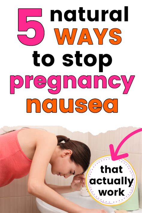 Top 5 Natural Ways To Stop Pregnancy Nausea That Actually Work