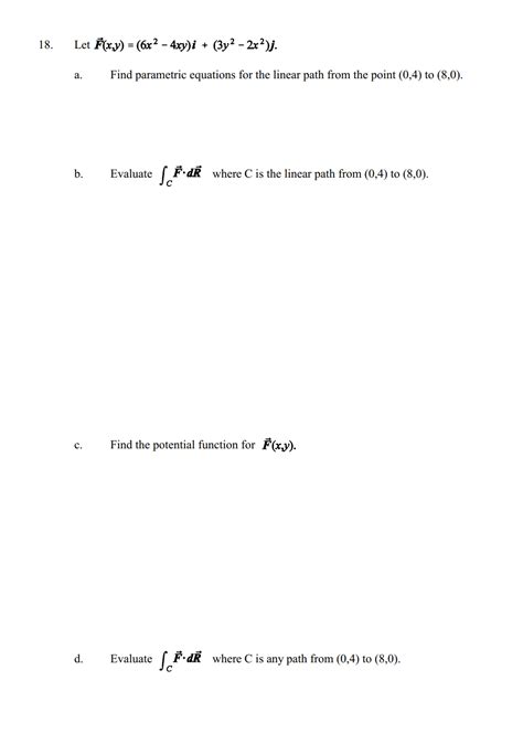 Solved 18 Let F X Y 6x2−4xy I 3y2−2x2 J A Find