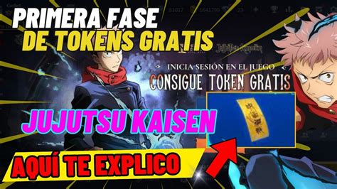 Fase De Tokens Jujutsu Kaisen Evento Por Tiempo Limitado Mobile