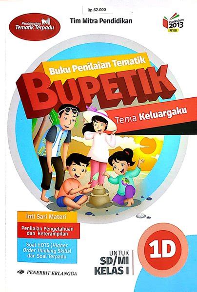 Jual Buku Pelajaran Sd Mi Bupetik D Kelas Kurikulum New Di