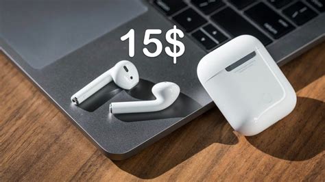 15 Airpods Unboxing And Review Cheapest Airpods Cheap Airpods Youtube