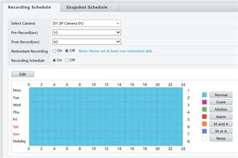 C Mo Configurar Desde Un Grabador Uniview La Grabaci N Por Eventos O