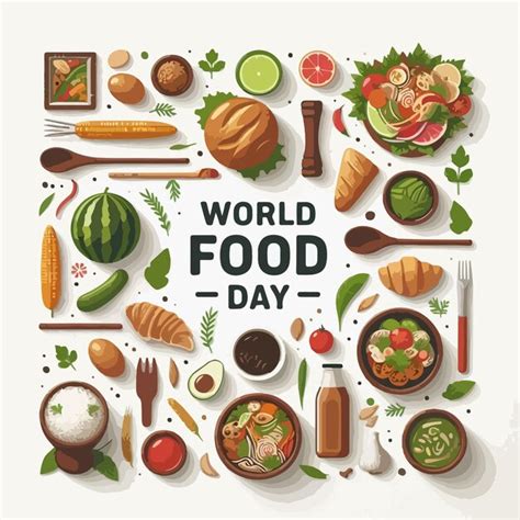 World Food Day Illustration Vector Image Premium AI Generated Vector