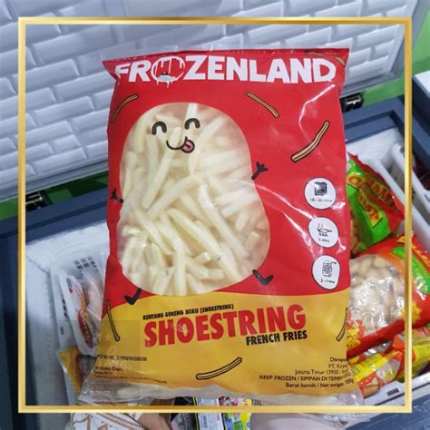 Jual Frozenland French Fries Shoestring Kentang Goreng 1 Kg Shopee