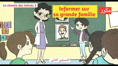 Informer Sur Sa Grande Famille Oral Unit Semaine Et Le Chemin