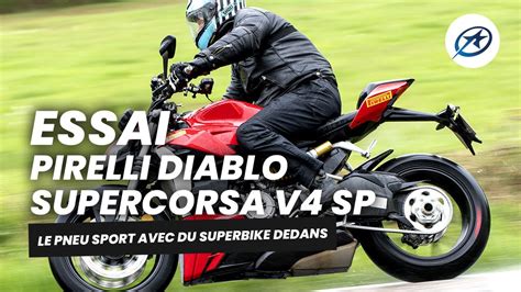 Pirelli Diablo Supercorsa V4 SP Essai Pneus 2023 YouTube