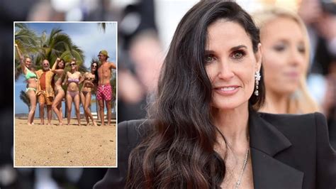 Demi Moore Stuns Fans With ‘ageless Video While On Beach Vacation With