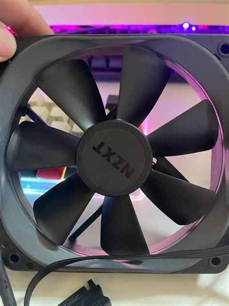 Nzxt Fan 120mm X2 With Nzxt Aio Brand New Cable Computers And Tech