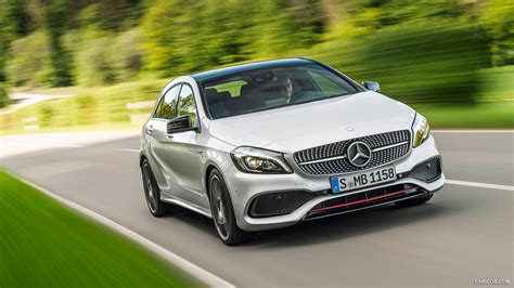 Mercedes Benz A Class A Sport Amg Line Polar Silver Front