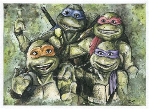 Teenage Mutant Ninja Turtles Painting By Natemichaels On Deviantart