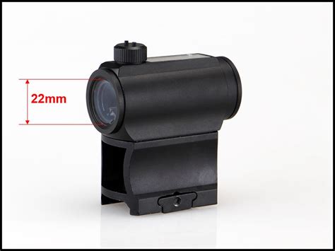 Micto T-1 red dot sight with Sun Power and high mounts-MARCOOL