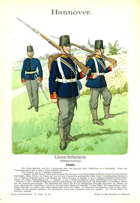 Warfare In The Age Of Steam Hanoverian Line Infantry 1866