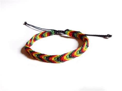 Rasta Bracalet Rastafarian Bracelet Rasta Jewelry Rastafarian