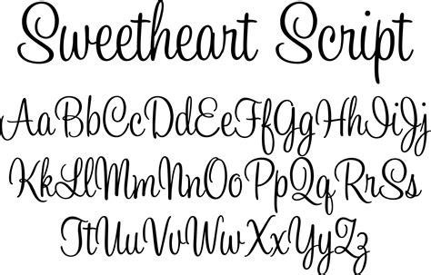 Love Letter Cursive Font - The Office Font Cricut