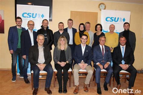 Überraschender Personalwechsel bei der CSU Tirschenreuth Onetz