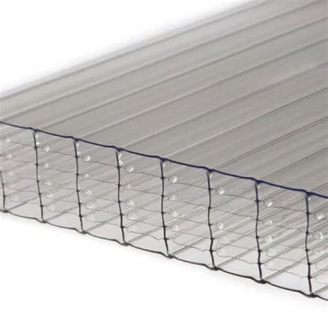 Mm Multiwall Polycarbonate Roof Sheet M By Mm Clear